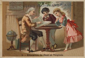 Utbildning av Paul och Virginie av French School