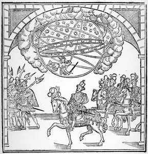 Henri IV:s entré till Rouen, illustration från 