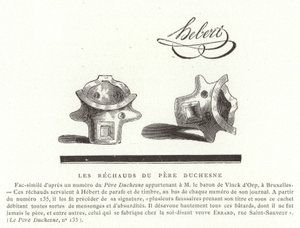 Kaminerna av Pere Duchesne av French School