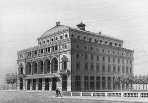 Theatre Lyrique, nu Theatre de la Ville, Place du Chatelet, Paris av French School