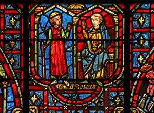 Teofilus bygger en kyrka av French School