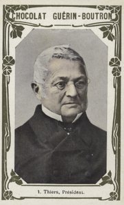 Thiers, president (färgad bild) av French School