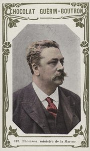 Thomson, marinminister (färgat foto) av French School