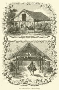 Tilembar eller Persian Magnanerie (gravyr) av French School