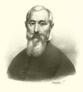 Tintoretto, porträtt av French School