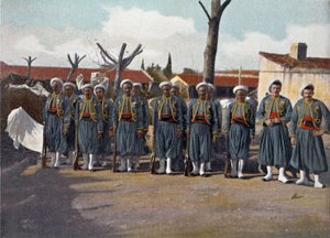 Skirmishers - i ""Military Album"" av French School