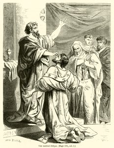Titus institutes biskop (gravyr) av French School