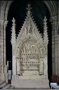 Dagobert I:s grav (605-39) Frankernas kung, restaurerad av Adolphe Victor Geoffroy-Dechaume (1816-92) 1862, ca 1263 av French School