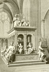 Ludvig XII:s och Annes grav i Saint Denis