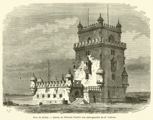 Tour de Belem (gravyr) av French School
