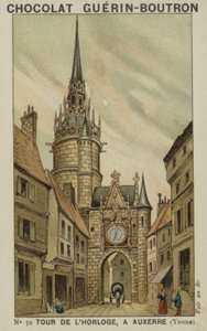Klocktorn, i Auxerre, Yonne av French School