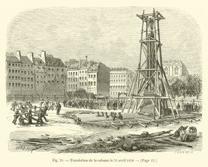 Översättning av kolumnen den 21 april 1858 av French School