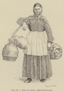 Typ av mejeri; Sankt Petersburg (gravyr) av French School