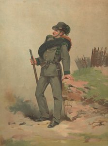 Oidentifierad fransk soldat av French School