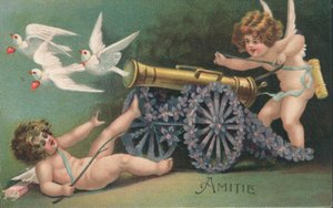 Alla hjärtans Cupid av French School