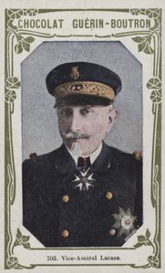 Vice-amiral Lacaze (färgad bild) av French School