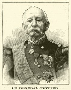 Victor Fevrier, fransk general (gravyr) av French School