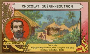Victor Giraud, fransk upptäcktsresande från 1800-talet av French School
