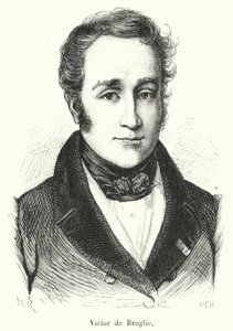 Victor de Broglie (gravyr) av French School