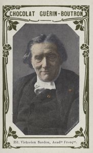 Victorien Sardou, Franska Akademien (färgad bild) av French School