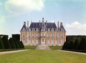 Utsikt över slottet av French School
