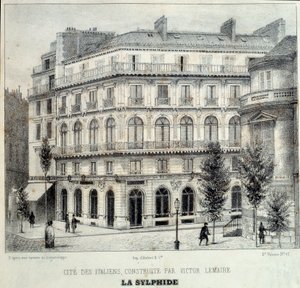 Utsikt över Maison Doree (eller Maison d