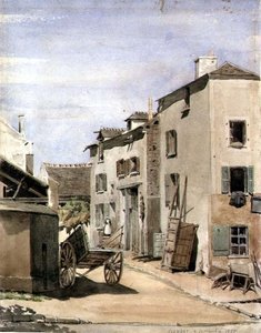 Utsikt över staden Clamart, Frankrike av French School