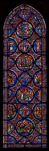 Jungfru Maria - Glorification of (w42) av French School