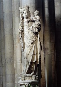 Virgin and Child, känd som Notre-Dame de Paris av French School