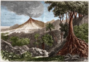 Vulkanutbrott, Reunion Island av French School