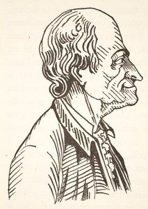 Voltaire, kopia av Boris Mestchersky (d.1957), illustration från Histoire de la Nation Francaise, Sciences, Volumes I & II, av Gabriel Hanotaux (1853-1944), 1924 av French School