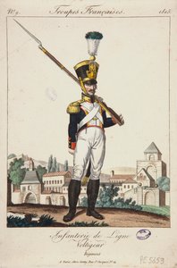 Voltigeur of the Line Infantry, franska trupper nr. 9 av French School