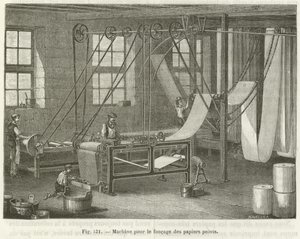 Tapetproduktion av French School