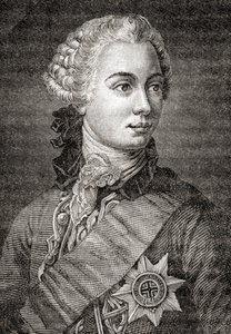 William I, Prince of Orange, från History of the French Revolution, av Louis Blanc av French School