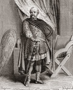 Vilhelm I, från Frankrikes historia, c.1880 av French School