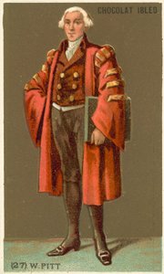 William Pitt den äldre (1708-1778), engelsk statsman av French School