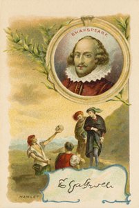 William Shakespeare, engelsk dramatiker och poet av French School