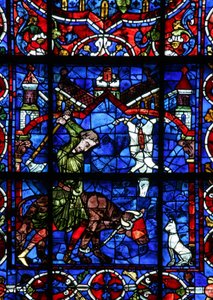 Fönster w103 som visar donatorer - slaktare av French School