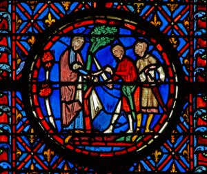 Window w12 Achior levererade Judith VI 10 av French School