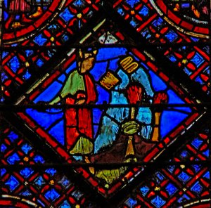 Fönster w2 Moses bryter mot lagens tabeller Ex XXXII 19 av French School
