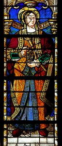 Fönster w2 föreställande Maria Magdalena av French School