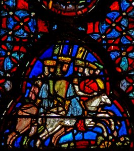 Fönster w4 Amoritiska kungar flyr Josh X 19-20 av French School