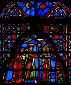 Fönster w4 Tabernaklet i Shiloh Josh XVIII 1 av French School