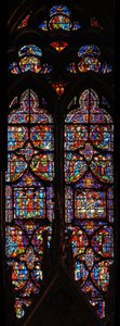 Window w8 Scener från passionen av French School
