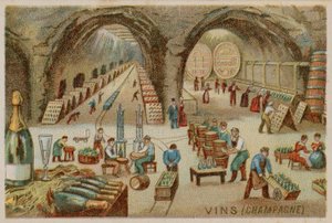 Viner (champagne) av French School