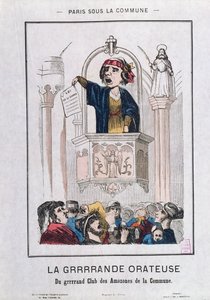 Womens Club under kommunen, 1871 av French School