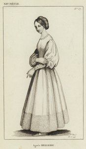 XII Century, Agnes Hellebic (gravyr) av French School