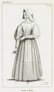 XII Century, Mabille de Riez (gravyr) av French School