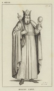 X Siecle, Hugues Capet (gravyr) av French School