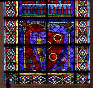 vapen - en Chartres biskop (w113) av French School